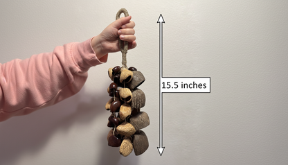 Natural Shell Wind Chime, Healing Water Sound, Meditation Decor
